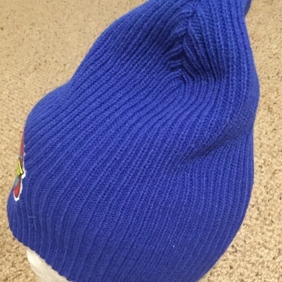 WONDER WOMAN DC Comics Blue Beanie Hat Cap NEW - Picture 4 of 7
